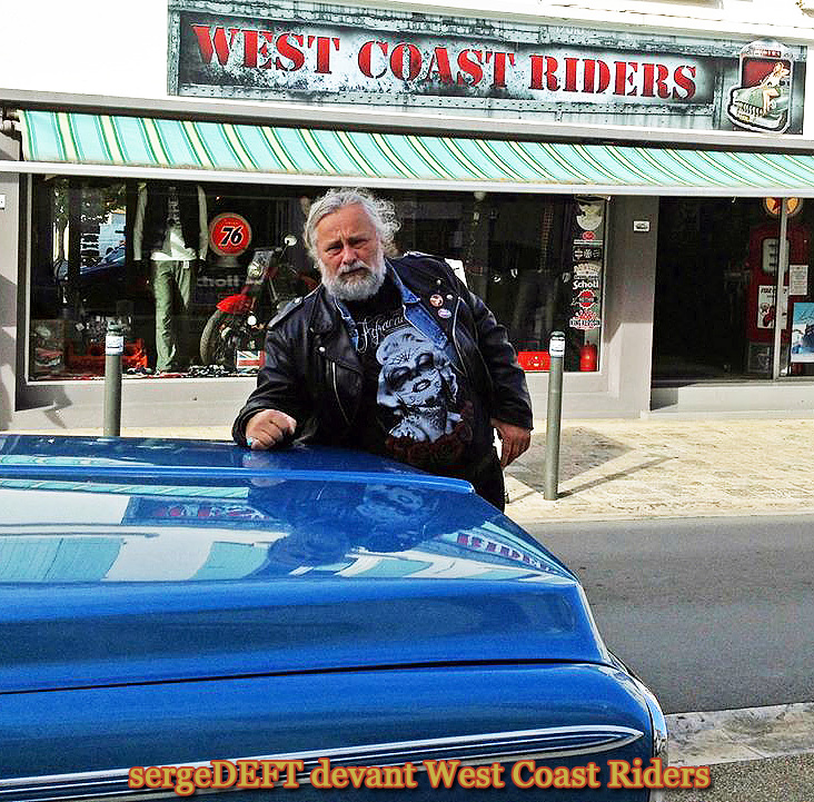 Serge Deft devant west coast riders